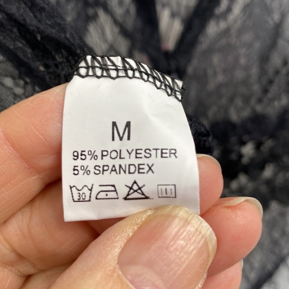 REDUCED!! NEW black lace teddy - Picture 14 of 16